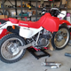 Illustration for article titled Flat Track XR650L: Rough Mock Up is Looking Pretty Good.